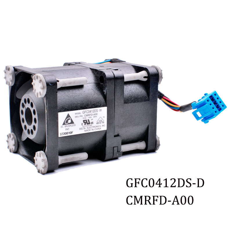 Ventilador de refrigeração, 4cm, 4056, 12v, 1.8a, gfc0412ds-d, cmrd-a00, servidor r430