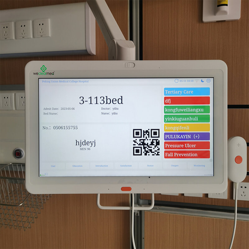 Portable Intelligent Medical Intercomunicador, Nurse Call System, Hospital Smart Hospital Pager, conectado ao Sistema LIS
