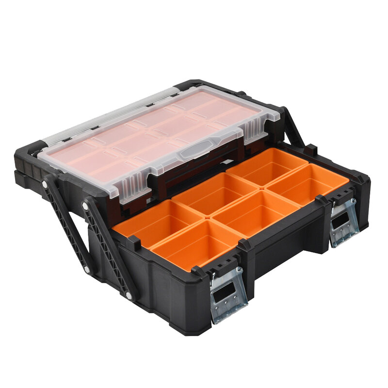 Multi Piece Screw Plastic Storage Box, Caixa de ferramentas para peças mecânicas, Screw Tool Box Organizer, Gaveta Tool Box