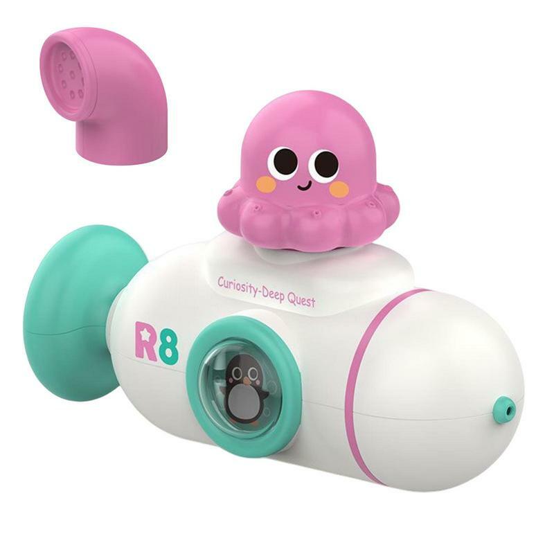 Zabawka do kąpieli interaktywna gra do kąpieli dla dzieci opryskiwacz do kąpieli malucha zabawka do kąpieli zraszacz do łodzi podwodnej w kształcie zabawki do wanny