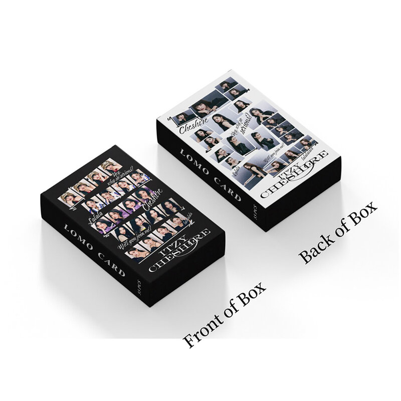 Kpop ITZY Postcard Set para fãs, cartões Lomo, álbum, duas vezes cartão, presente, fotos, Kpop, 54pcs