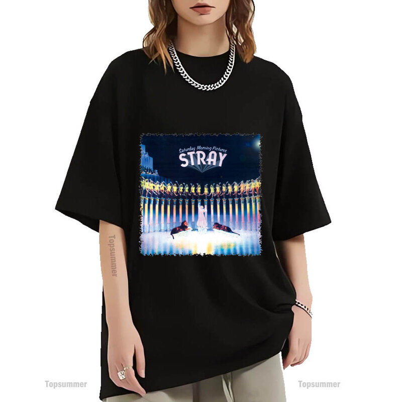 Saturday Morning Pictures Album T Shirt Stray Tour T-Shirt Boys Girls Pop Stylish Graphics Print T-Shirts Teens Short Sleeve Tee