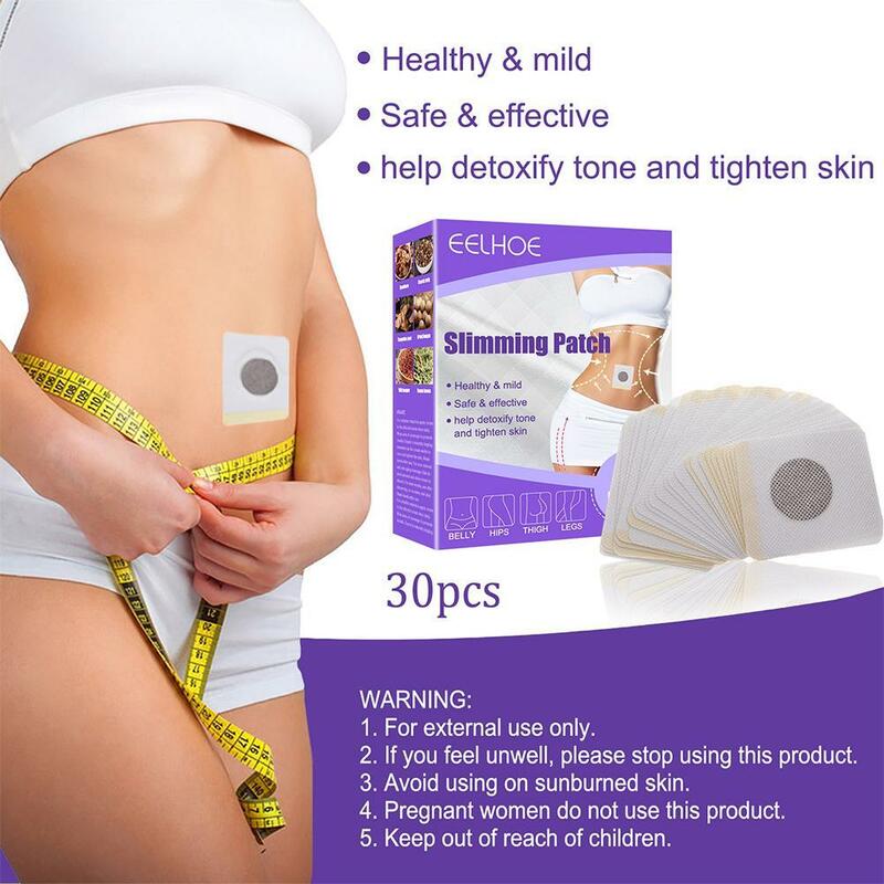 Slimming Patches Body Sculpting Belly Stickers Fat Loss Body weight Navel Patch Slim Firming Weight products loss Waist Bur L7X9