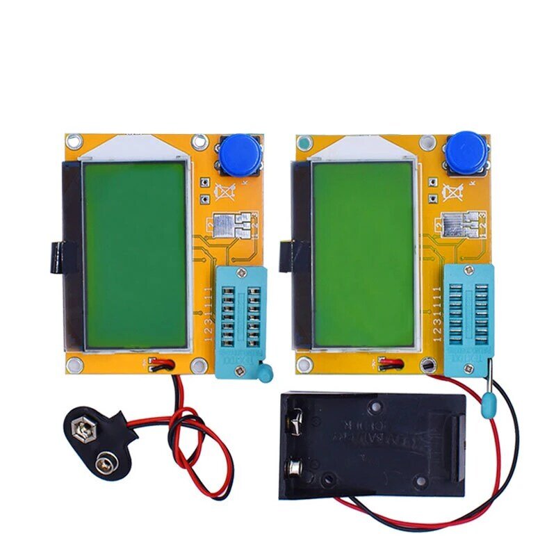 1 ~ 10 pz LCR-T4 grafico Transistor Tester resistore condensatore ESR tiristore induttore MOSFET schermo LCD Display