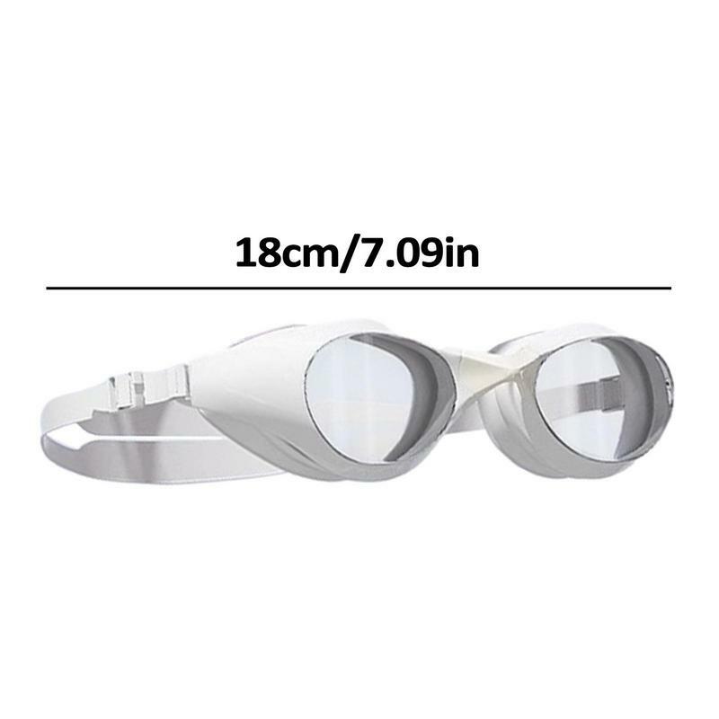 Женские очки для плавания высокой четкости регулируемые водонепроницаемые силиконовые очки для плавания с затычками для ушей и носом