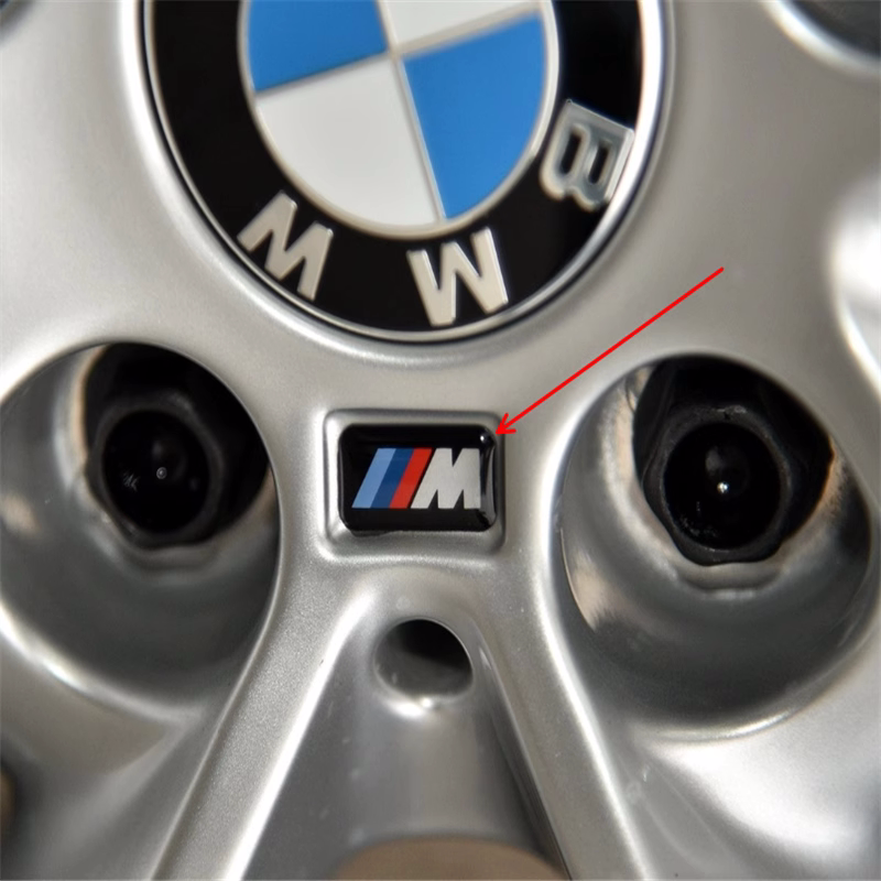 Для всех BMW E46, E39, E38, E90, E60, E36, F30, F20, X1, X3, X5, M логотип, колпачки на ступицу рулевого колеса, детский значок, наклейка «сделай сам»
