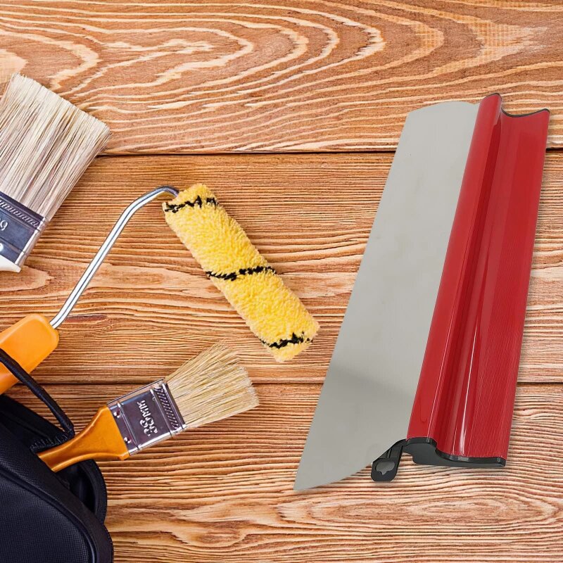 Pá gesso ferramenta construção aço inoxidável alisamento espátula pintura flexível skimming lâminas espátula