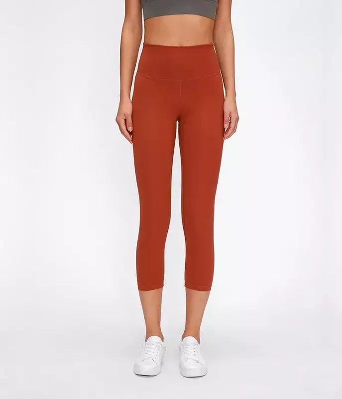 Legginsy spodnie dla kobiet Lulu siłownia do jogi Fitness Sport odzież damska do biegania na zewnątrz oddychające podnoszenie bioder elastyczne rajstopy siłowe