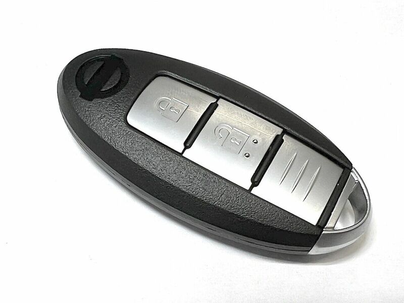 RFC 2 tombol casing Untuk Nissan Micra Juke Keyless Entry Remote Fob 2010 - 2017 Aksesori Mobil sarung kunci