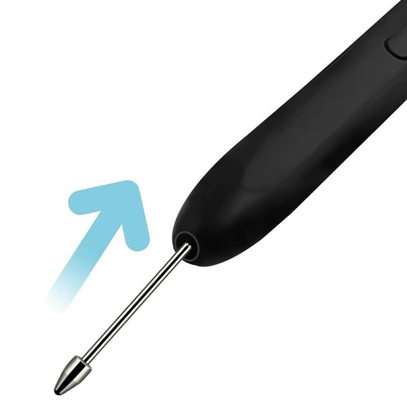 Tablet Pencil Nib resistente all'usura punta dello stilo sostituibile lega di titanio argento per Samsung Galaxy Tab S6 S7 S8 S9 S23 nota 1