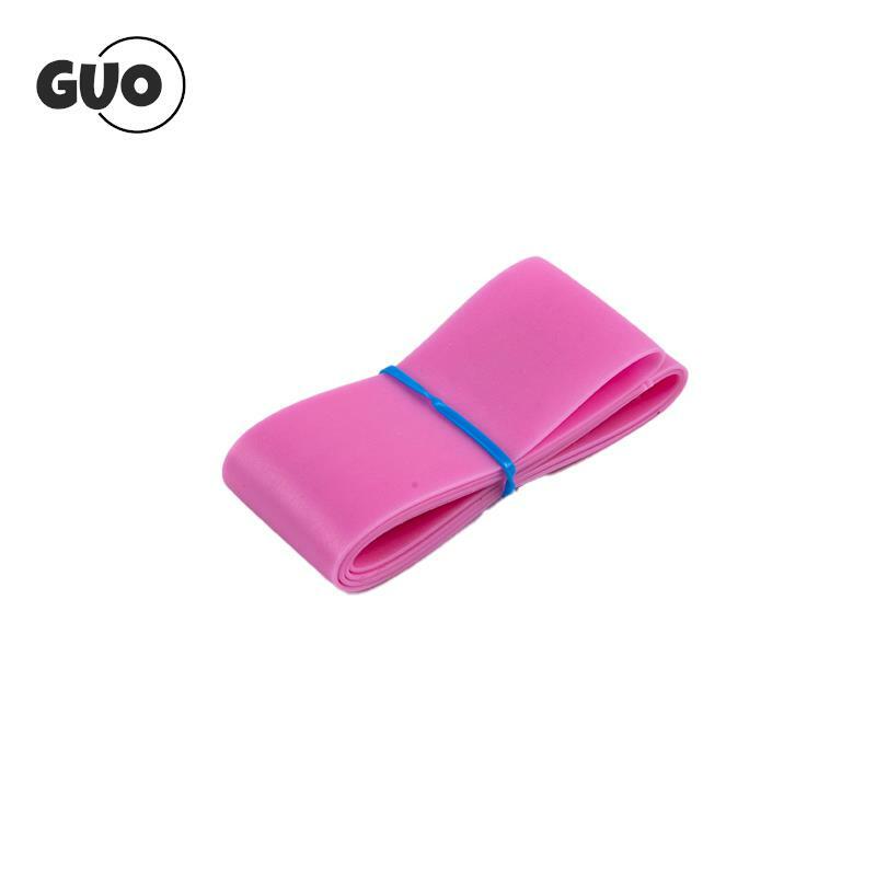 Kit de primeros auxilios con correa elástica rosa, torniquete desechable de goma médica, 10 unids/set