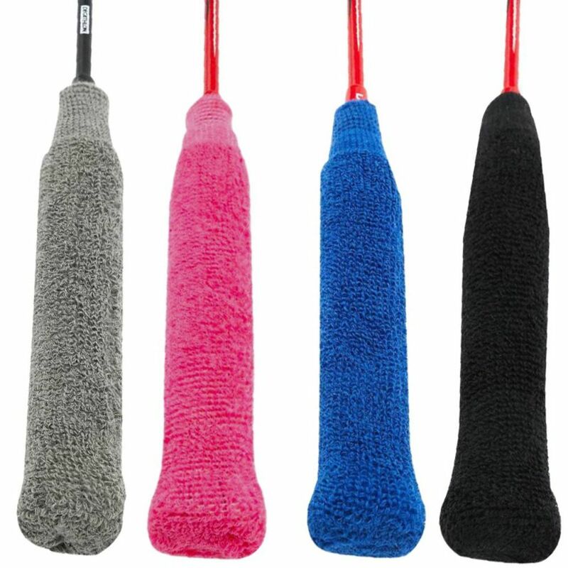 Skidproof Fishing Rod Handle Cover Soft Lasting Tennis Racket Sweatband Towel Anti Slip Badminton Racquet Towel Hand Cover