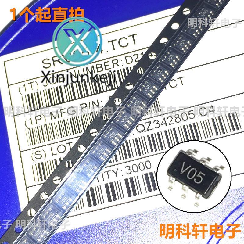 Pantalla de seda de diodo de protección electrostática, original, piezas, V05, SRV05-4.TCT, nuevo, SOT23-6, 100