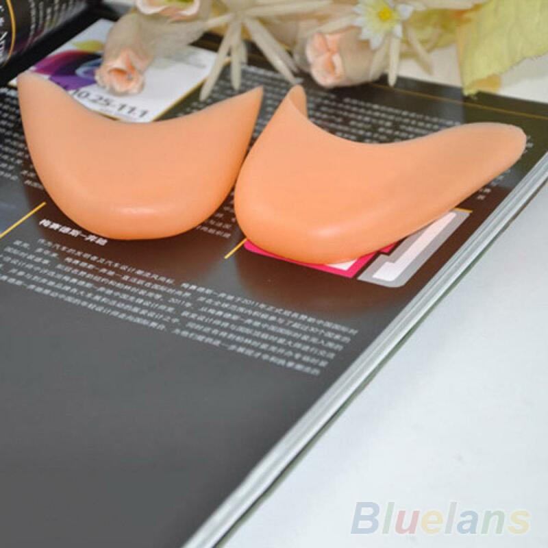 Women's Girl's Soft Ballet Pointe Silicone Gel Toe Dance Ballet Shoe Pads Forefoot Pad Half Insoles Finger Cover Pain Protector