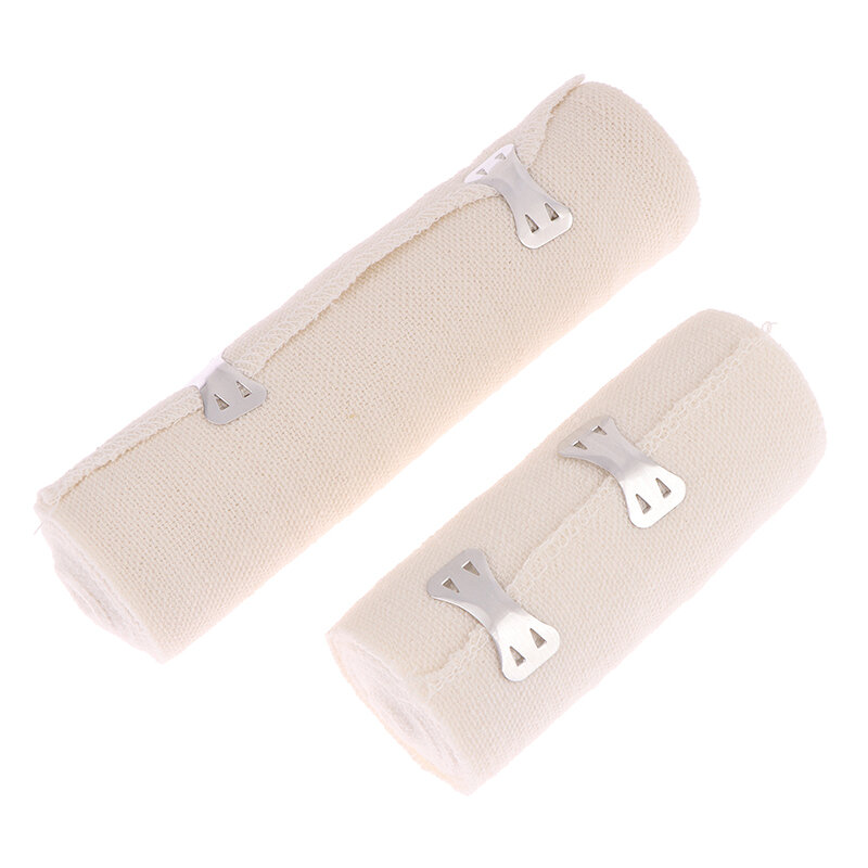 1 Stuks Hoge Elastische Bandage Sport Verstuiking Behandeling Buiten Wond Dressing Nood Spiertape Voor EHBO Kits Beschermen