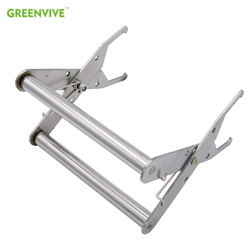 Stainless Steel Bee Hive Frame Holder Lifter Capture Grip Tool Beehive Clip Clamp Grasp Beekeeping Accessory Honey Bee Tools