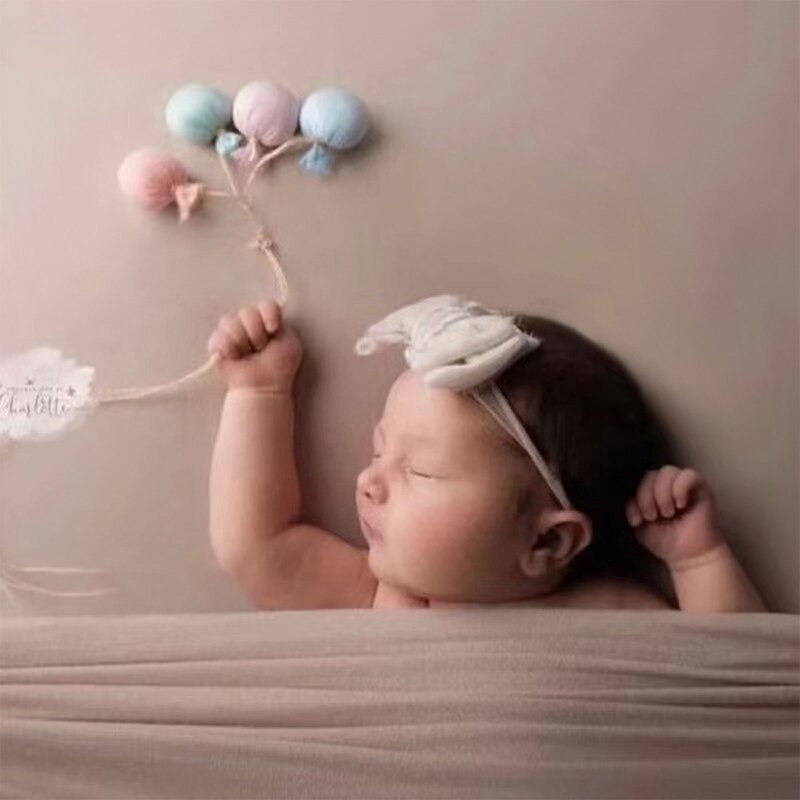 Accesorios fotografía infantil, accesorios para posar fotos, globos, accesorios para fotos recién nacidos