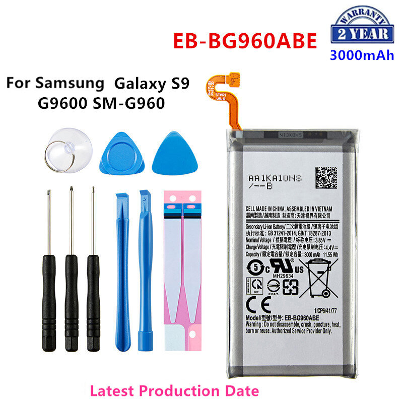 Baterai baru untuk Samsung Galaxy S6 S6 Edge/Plus S7 S7 Edge S8 Plus + S9 S9 Plus S10 S10E S10 Plus J5 Pro J7 Pro