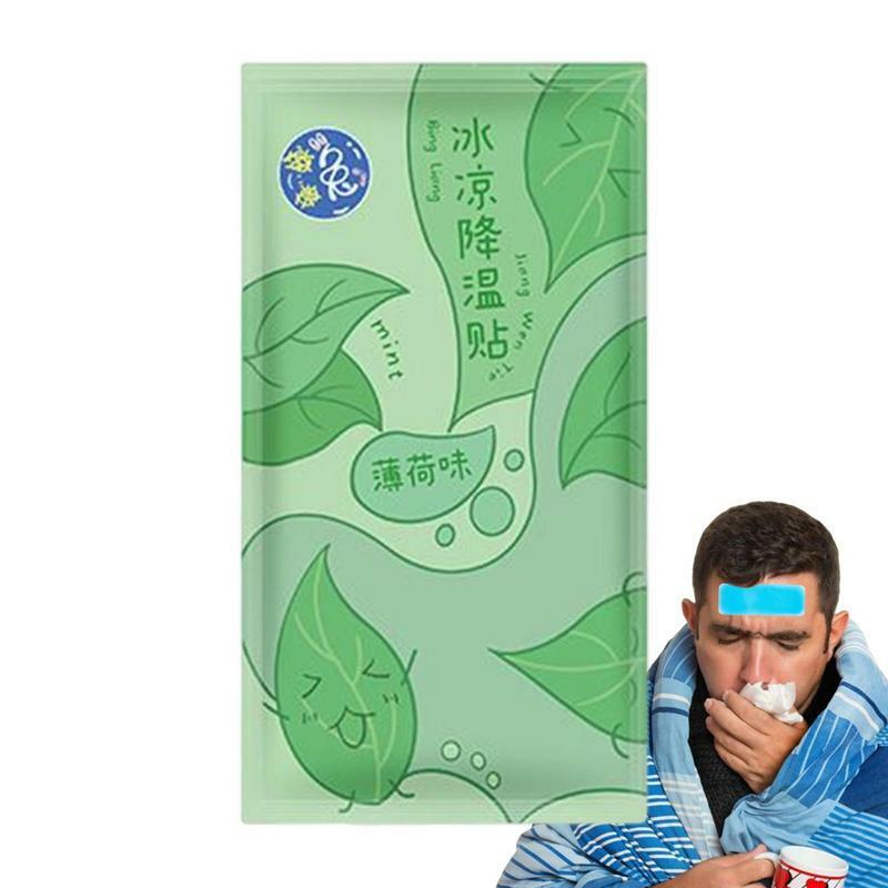 2 Sheets Cooling Patch Fruit Flavor Cool Pads Cooling Patches Discomfort & Relief Cooling Relief Fever Reducer Soothe Headache