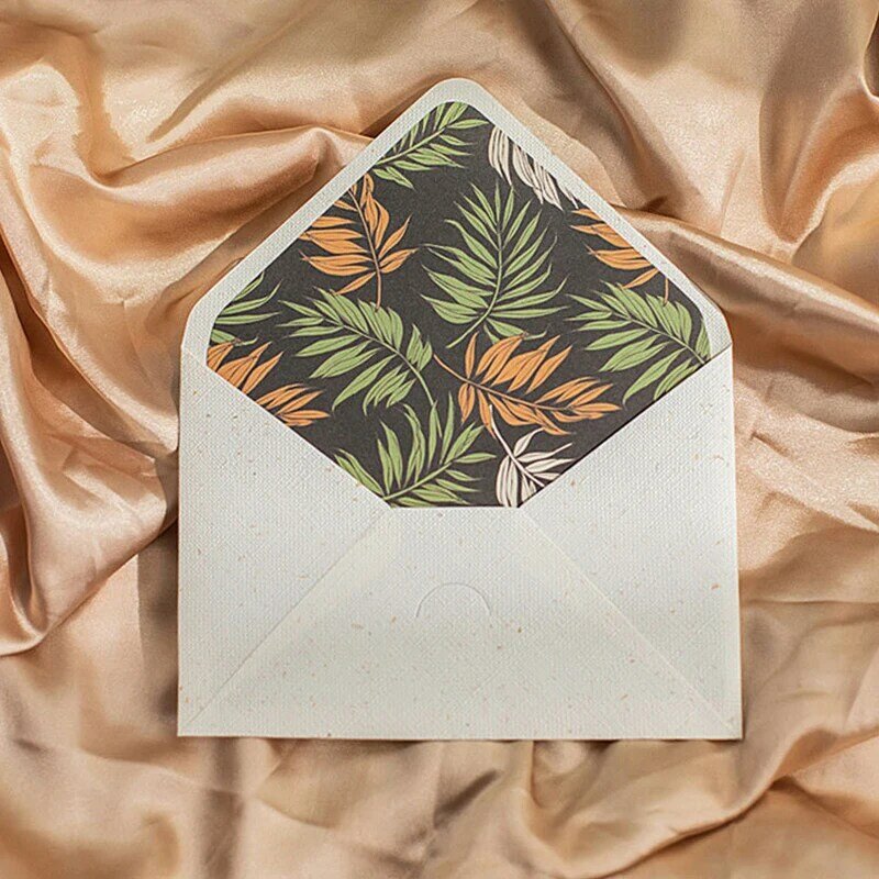 20 buah/lot amplop gaya Barat perlengkapan bisnis kecil pencetakan kartu pos hadiah kotak kertas pesan undangan pernikahan