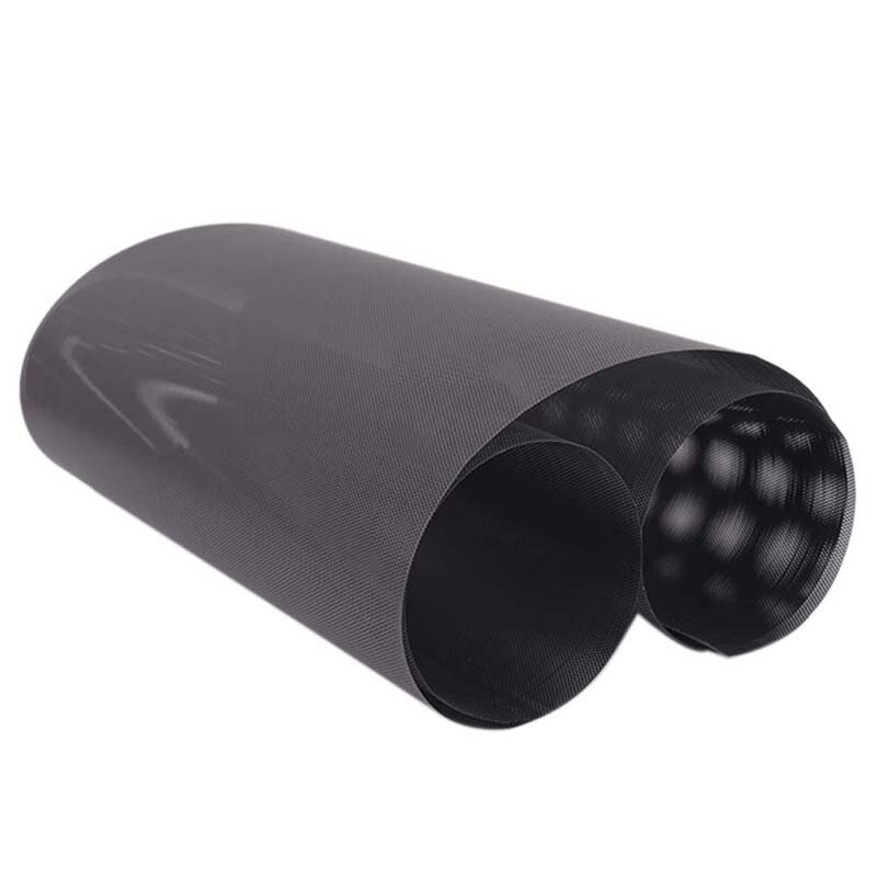 Cubierta de filtro de polvo para ventilador de ordenador, carcasa de PVC de malla para PC, 30x100cm, color negro