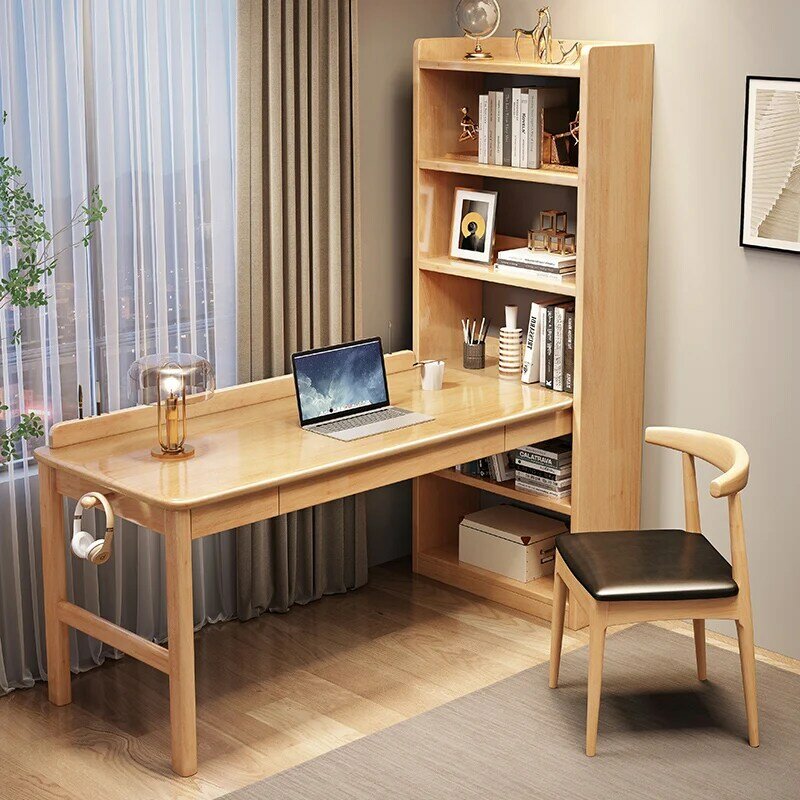 Studies Computer Desk Bedroom Standing Wood Auxiliary Desk Organizer Multifunctional Portable Escritorios Office Furniture