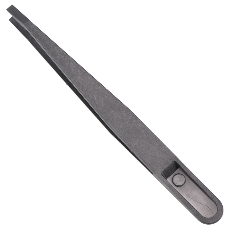 Repair Tool Tweezers Maintenance Safe 120mm Carbon Fiber Convenient Curved Tool High Grade Tweezers Anti-Static
