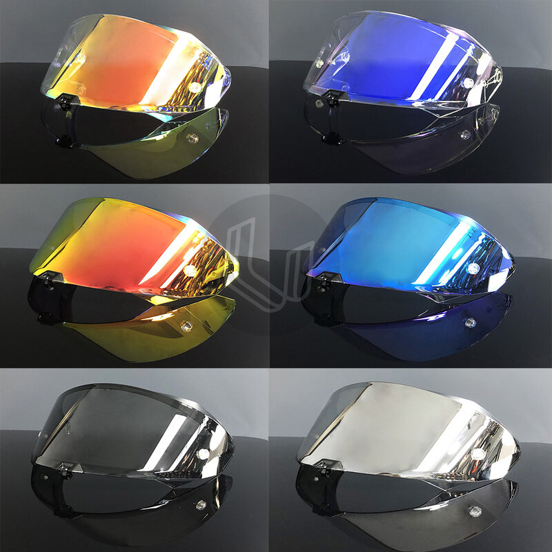 Lensa Visor helm R2R, lensa pengganti helm Full Face sepeda motor untuk KYT R2R