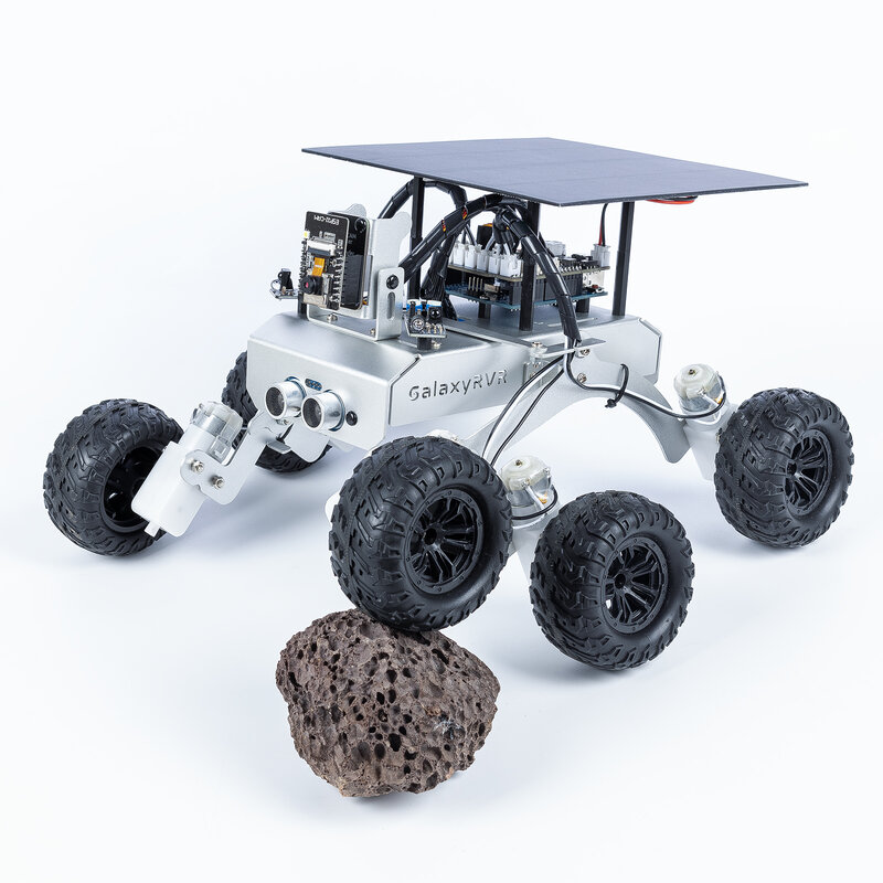 SunFounder-GalaxyRVR Kit Mars Rover, Smart Video Robot Car Kit, compatível com Arduino Uno R3 com ESP32 CAM, baterias incluídas