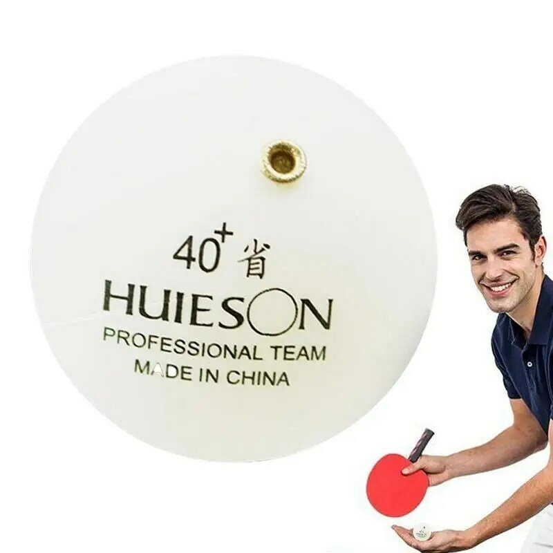 Balle de tennis de table avec trous en bronze, partenaire professionnel, robot d'entraînement, balle de ping-pong de rechange, 1PC