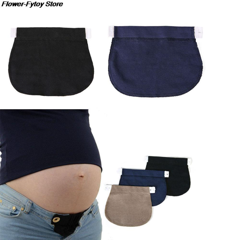 1 pz regolabile elastico maternità gravidanza cintura cintura in vita Extender abbigliamento pantaloni per accessori per cucire in gravidanza