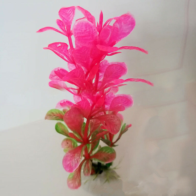 Moda nuove decorazioni per acquari artificiali acquario piante in plastica artificiale Decor acquario paesaggio 1 pz
