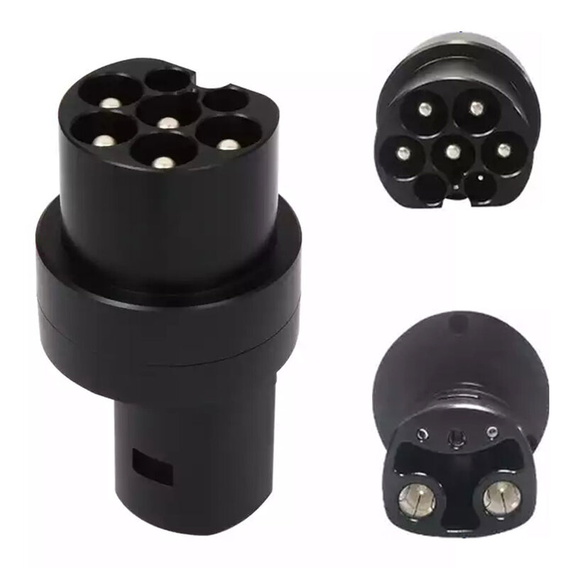 Type 2 to Tesla Electric Car Charging Adapter For Type-2 EU EV Connector Adapter For Tesla