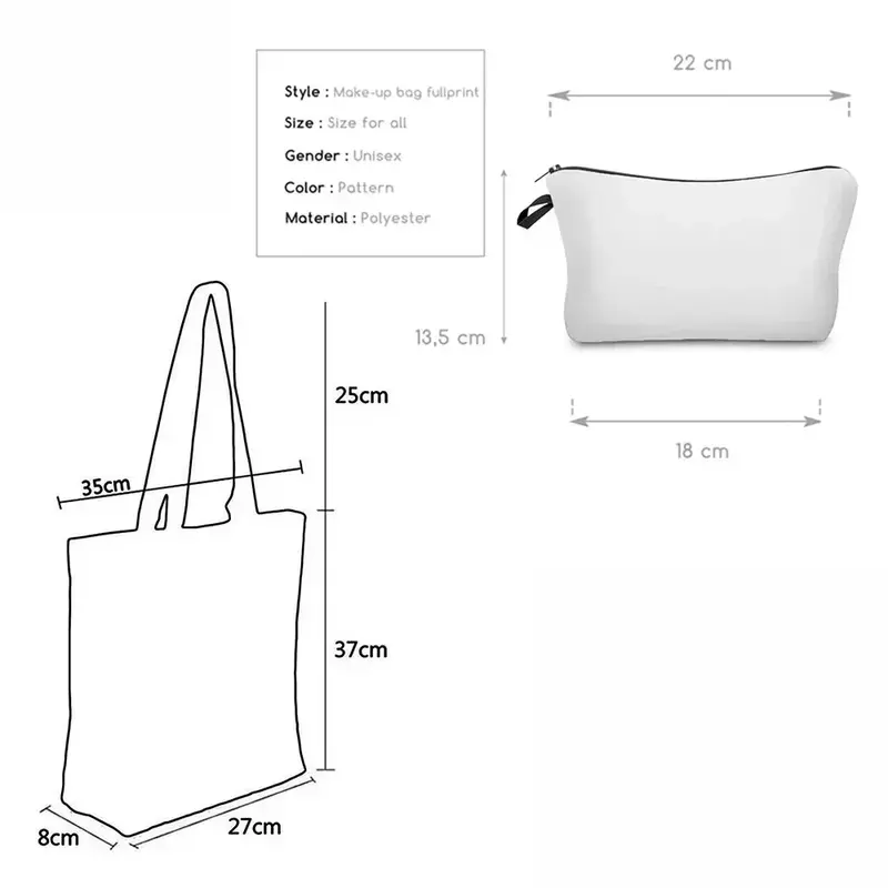 TOUB019 setelan pengatur rias portabel kustom tas tangan Fashion baru untuk wanita hadiah tas kosmetik Transfer panas
