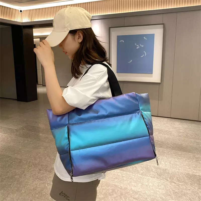 AL YOGA Fitness  Women's Commuting Leisure Shoulder Yoga Portable Storage Multi functional Student Bag