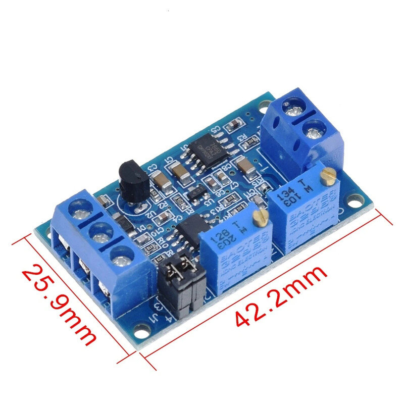 전류-전압 모듈, 전압 송신기 신호 변환 컨디셔닝, 0/4-20mA 에서 0-3.3V, 5V, 10V