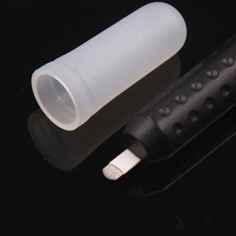 Stylo à microlames excentriques, support universel de 0.18mm de diamètre, outil à main adapté aux lames d'aiguille Nano d'ombrage, 5/10 pièces