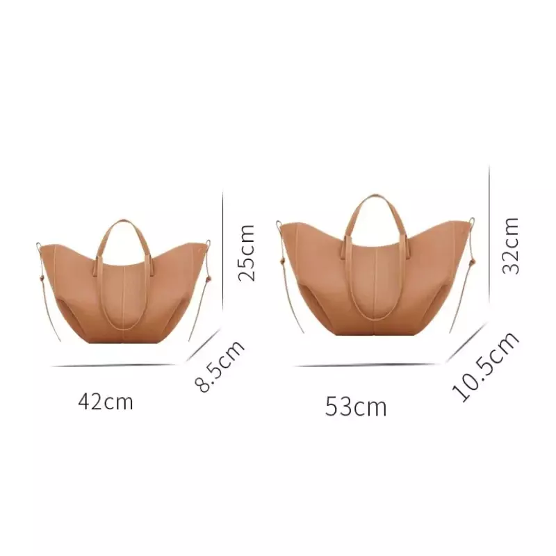 Large Capacity Shoulder Bag Handbags Pure Color Women Shopping Tote Bags Simple Fashion Microfiber Leather Hobo Bags for Lady