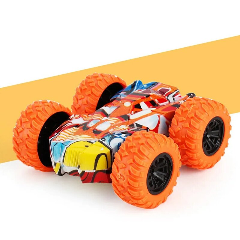 Vehículo de inercia de doble cara divertido, seguridad, resistencia a caídas, modelo a prueba de golpes para niños, coche de juguete