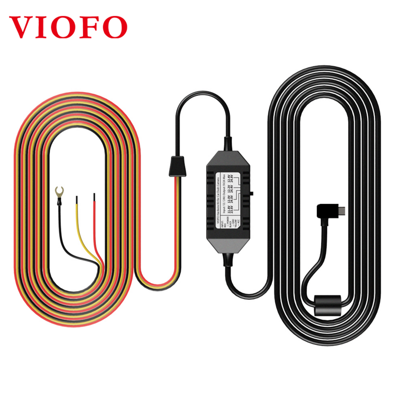 Viofo-Cámara de coche A129 A119 V3, Kit de Cable duro ACC de 3 cables HK3 para Modo de estacionamiento opcional Mini/Micro2/ATC/ATS fusible Tap