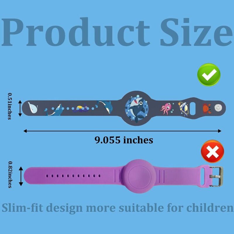Nowe etui na uchwyt Apple Airtag Anti-lost wodoodporna bransoletka pokrywa dla dzieci lokalizator dla dzieci do paska zegarka AirTags