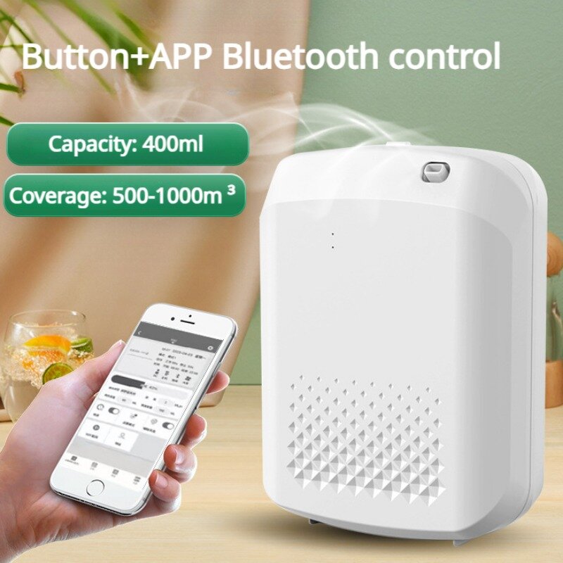 Diffusore di fragranze intelligente 500m comfort Bluetooth Control distributore di odori Electric Aromatic Oasis hotel deodoranti per ambienti per la casa