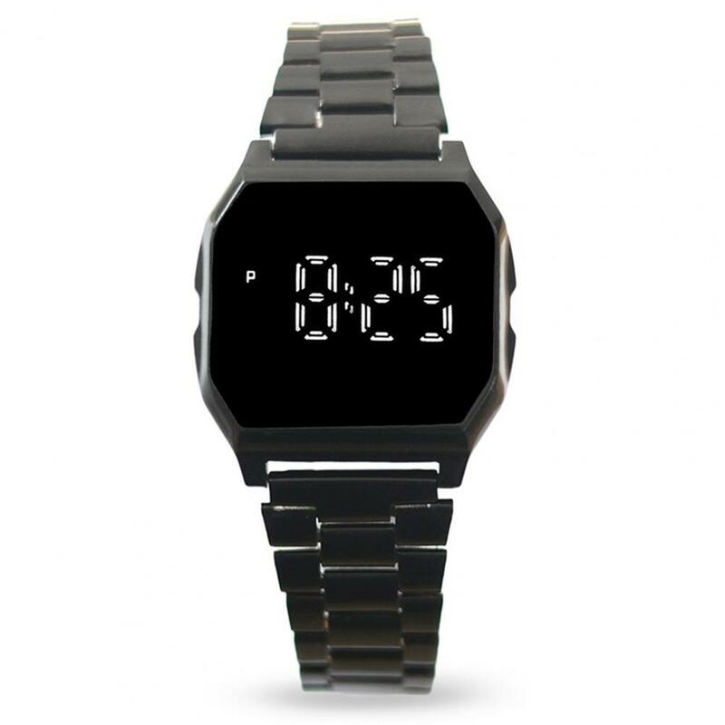 Reloj Digital Led para hombre y mujer, pulsera de cuarzo, resistente al agua, informal, de lujo