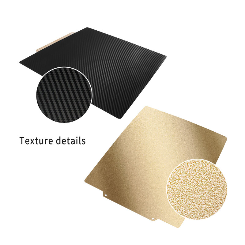 IdeaFormer – cadre de lit Double face en acier à ressort revêtu PEI (texturé) + drap de lit en PET, 180/220/235/310mm, pour CR10 Ender 3