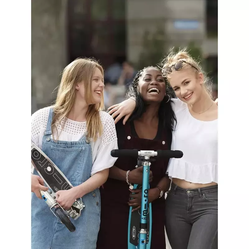 Scooter Kick-Free Rocket para Adolescentes, Kickboard Livre de Frete, Skates, Ciclismo, Esportes, Entretenimento, 8-Teen