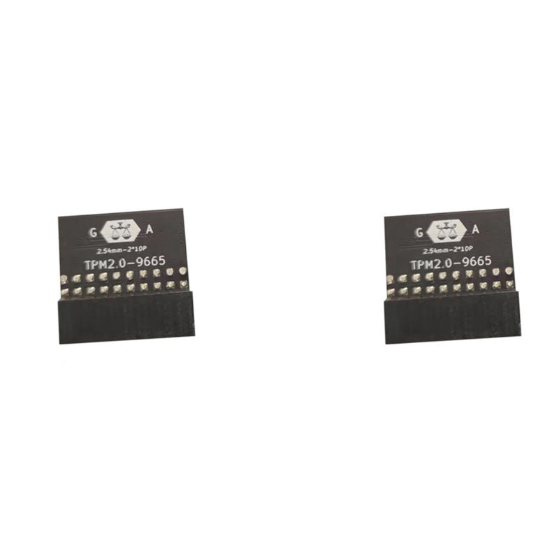 2X LPC 20-pinowy moduł ochronny dla ASUS TPM-L R2.0/gigabajt kompatybilny z GC-TPM2.0 moduł platformy zaufania 20-pinowy 20-1 L2P7