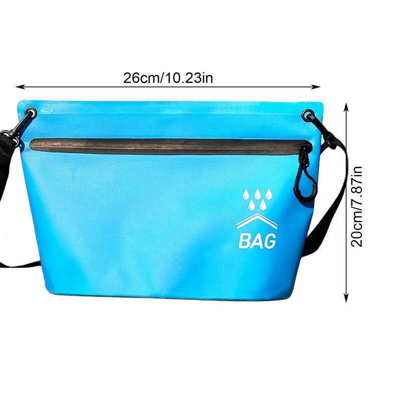 Travel Toiletry Bag Zipper Waterproof Toiletry Wash Bag Single Shoulder Large Capacity Cosmetic Bag Multifunctional Travel