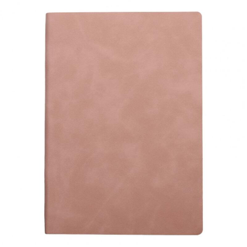 Notebook perencana kertas tebal Memo kulit papan tulis dengan sabuk pembatas buku garis bening Notebook harian untuk rumah sekolah kantor