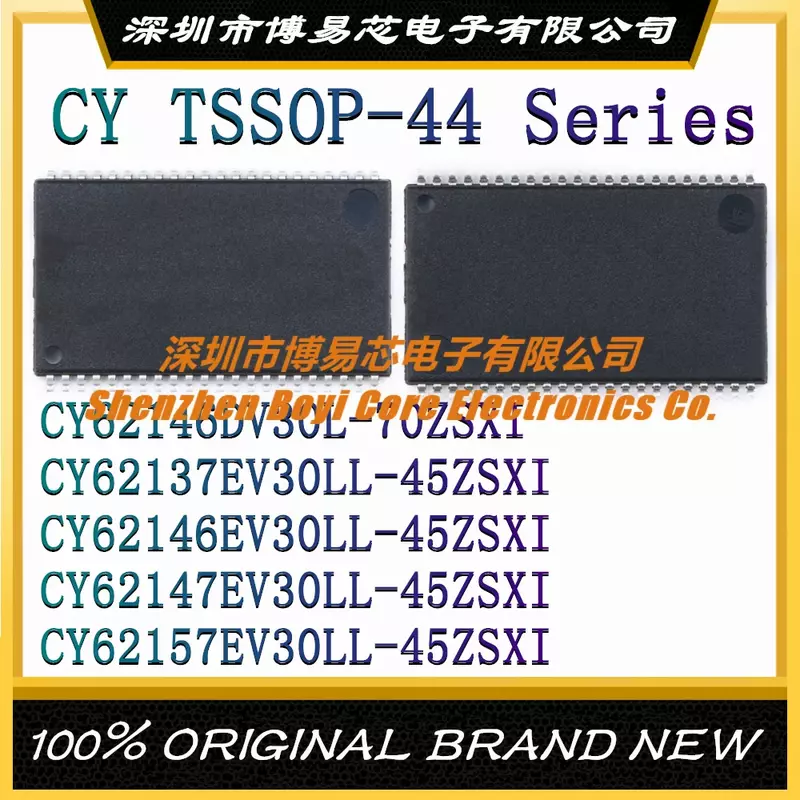 CY62146DV30L CY62157EV30LL CY62147EV30LL CY62146EV30LL CY62137EV30LL แบบคงที่45zsxi 70zsxi หน่วยความจำเข้าถึงแบบสุ่ม (SRAM) TSSOP-44