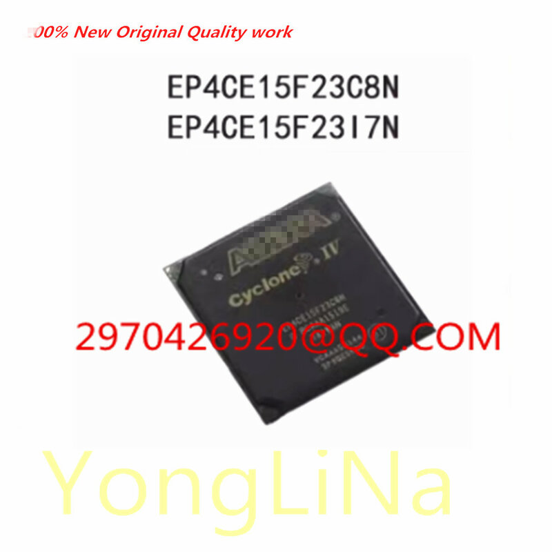 Chip de IC para CPLD e FPGA, EP4CE15F23C8N, EP4CE15F23I7N, EP4CE15F23I7N, EP4CE15F23I8LN, FBGA484, 100% novo, 1Pc
